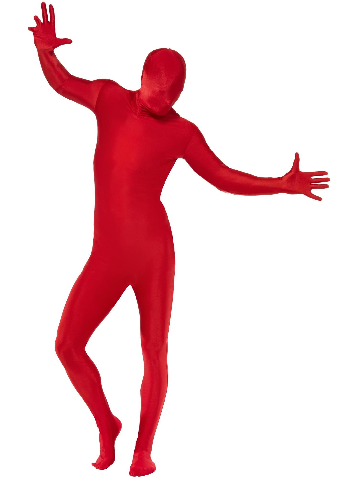 Smiffys COMEDY Second Skin Suit, Red CS für Unisex