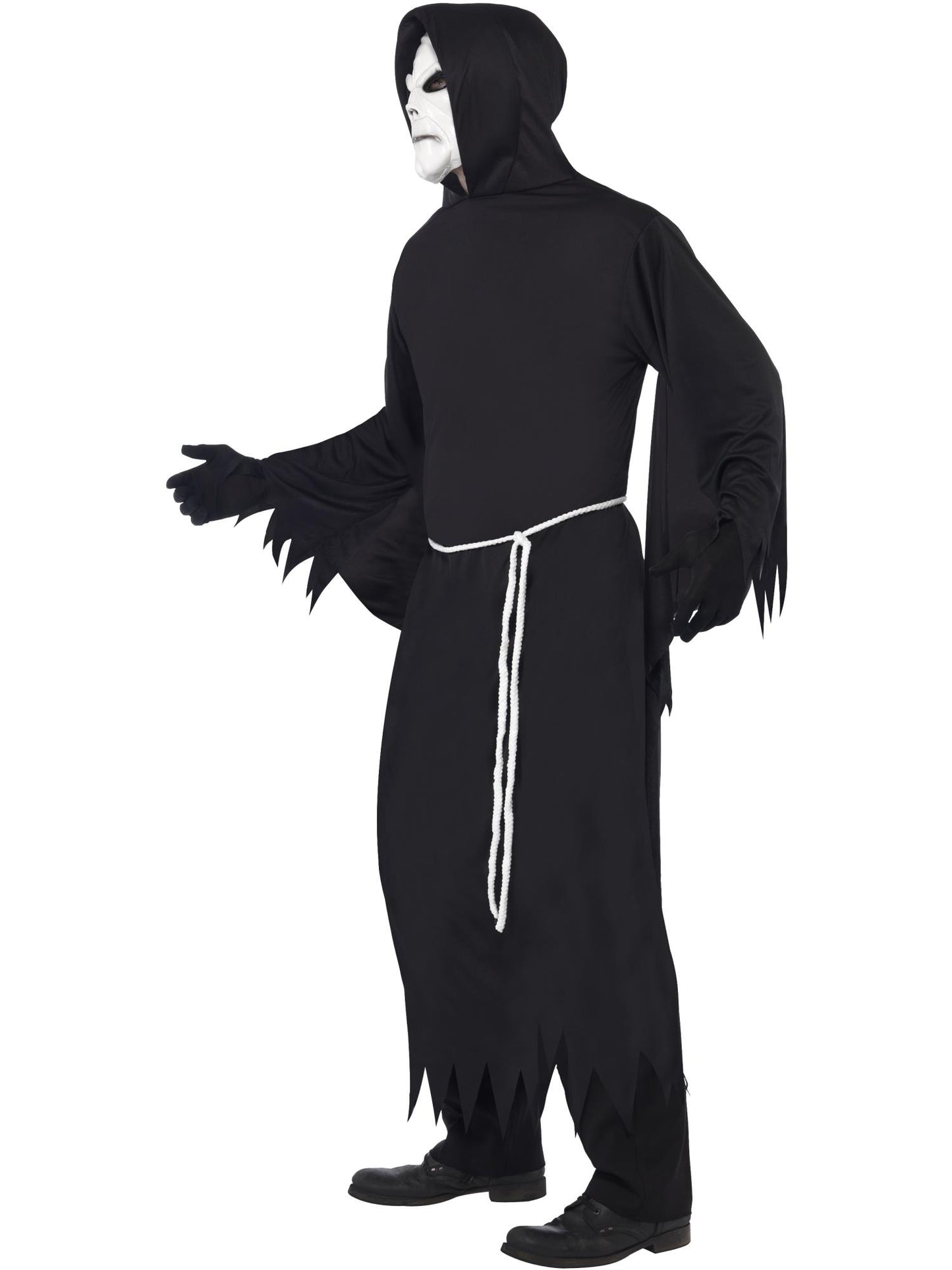 Smiffys GREAPGDIG Grim Reaper Costume, Black CS für Unisex