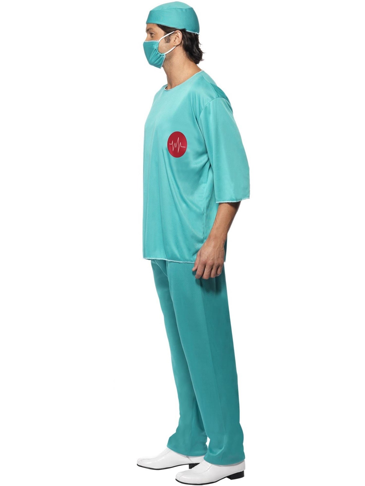 Smiffys DOCTORNURS Surgeon Costume, Green CS für Unisex