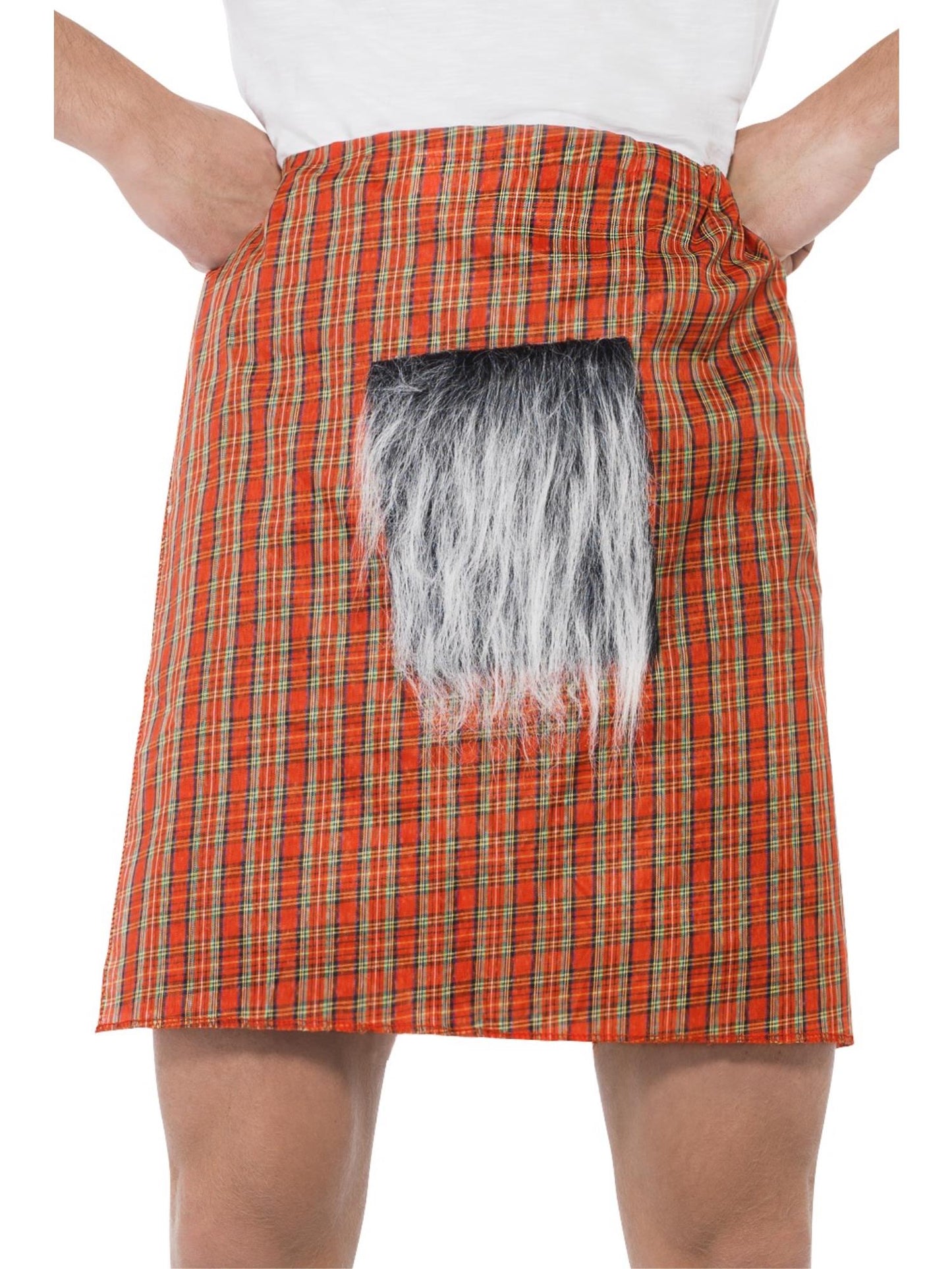 Smiffys AWORLD Tartan Kilt, Red AC für Herren