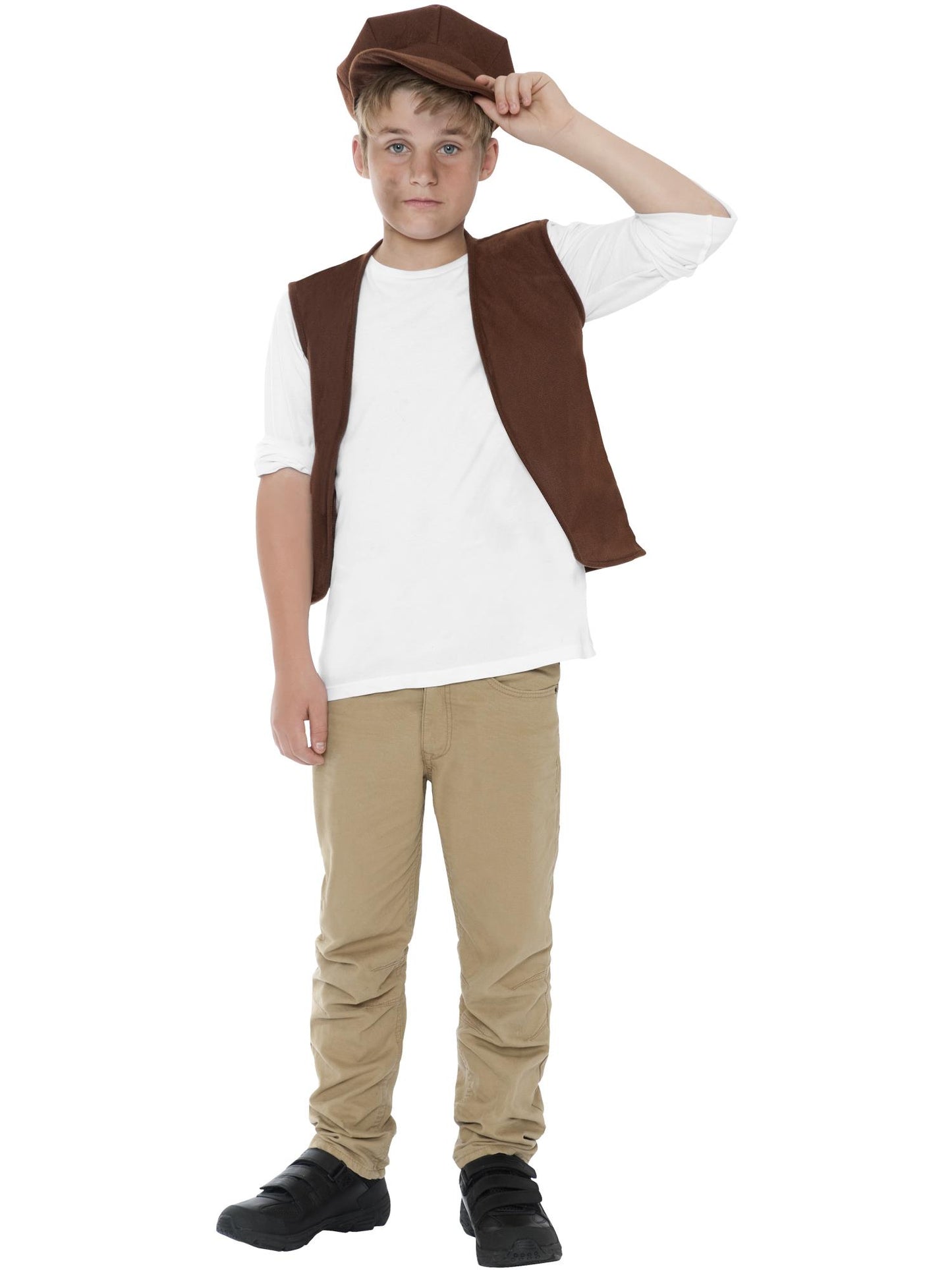 Smiffys Victorian Urchin Kit, Brown AC für Unisex