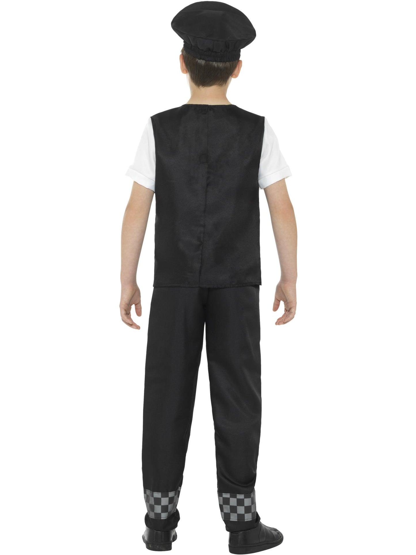 Smiffys COPS&ROBS Cop Costume, Black & White CS für Unisex