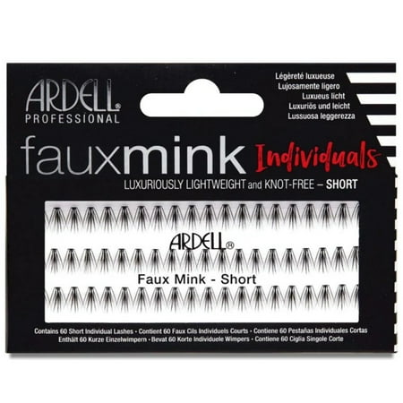 ARDELL ARDELL Faux Mink Einzelwimpern Schwarz Short 1 Stück Kosmetik