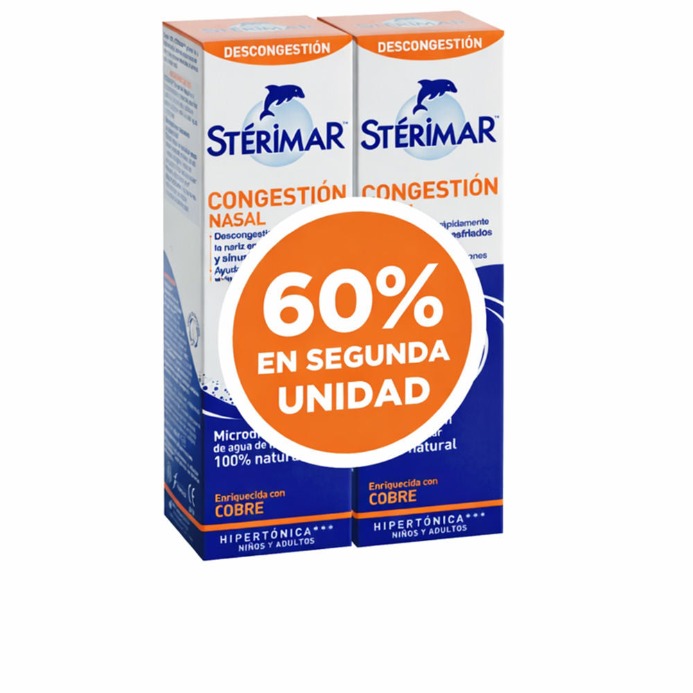 Nasal congestion spray pack 2 x 100 ml