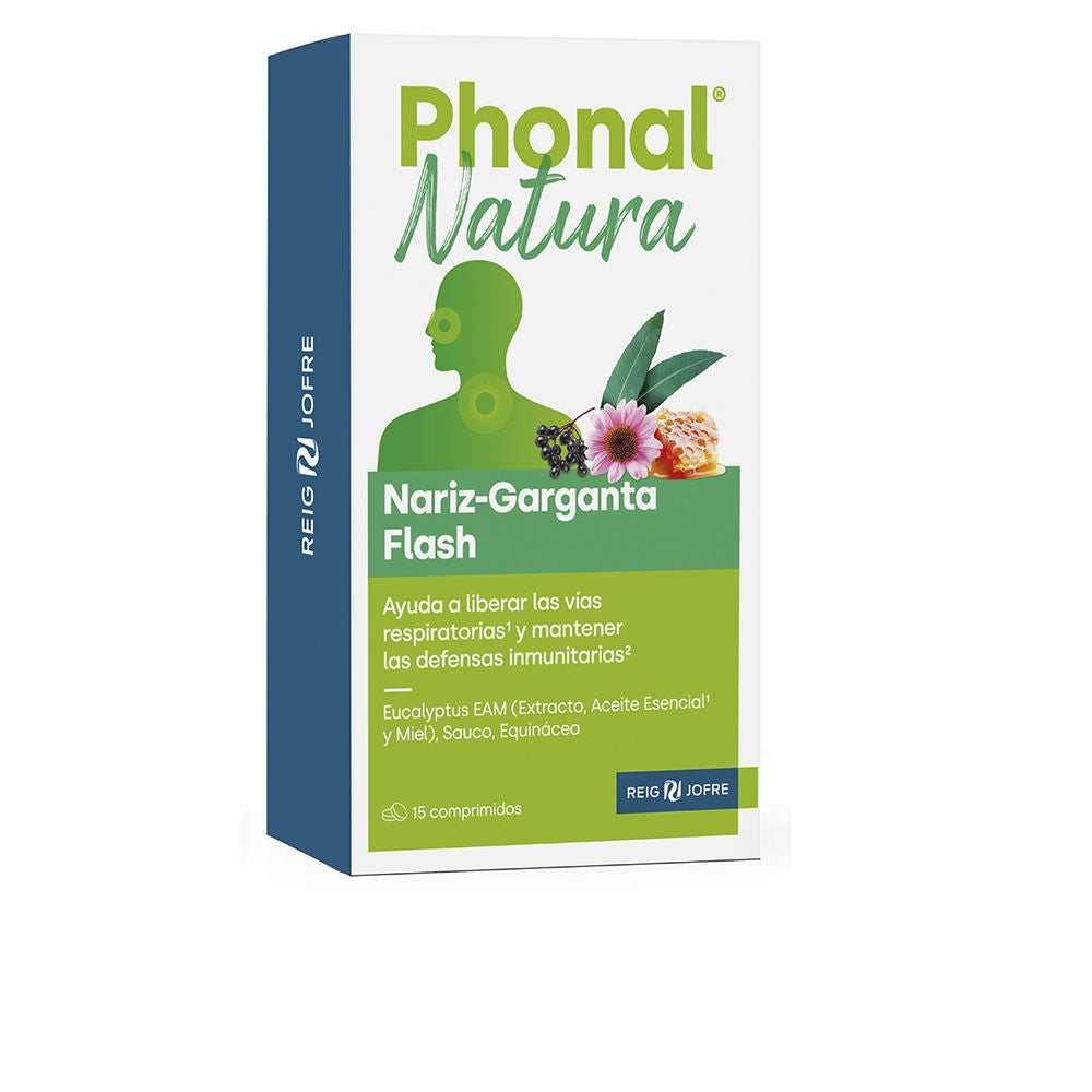 PHONAL NATURA nose-throat flash tablets 15 units