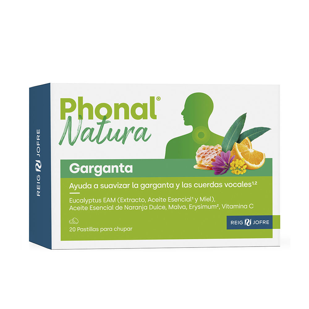 PHONAL NATURA throat lozenges 20 units