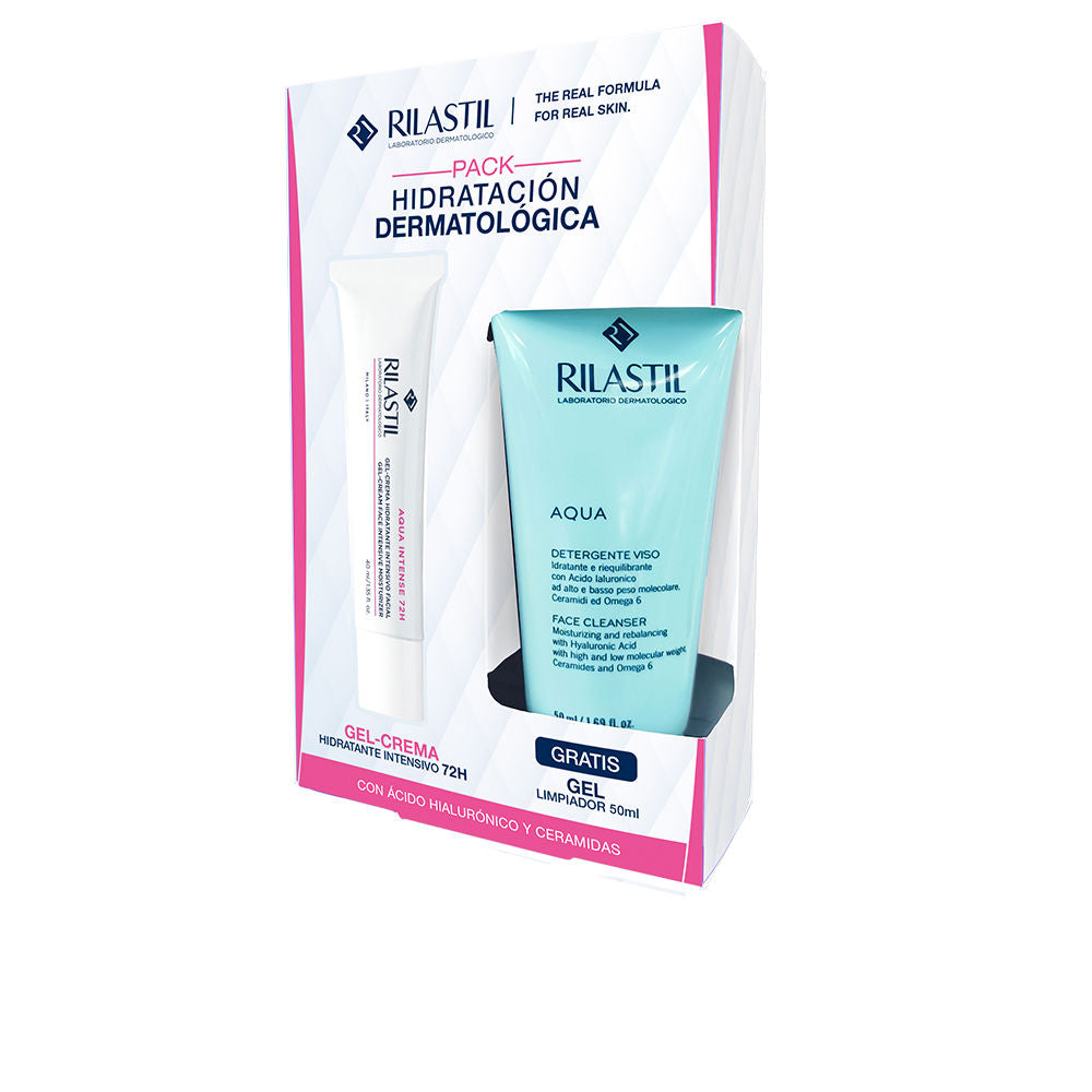 AQUA INTENSE 72H + CLEANSING GEL 2-piece set