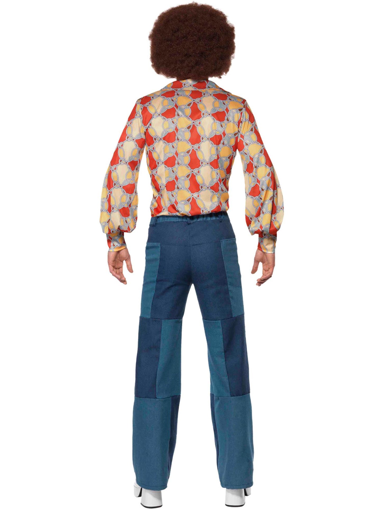 Smiffys 1970S 70s Retro Costume, Blue CS für Herren