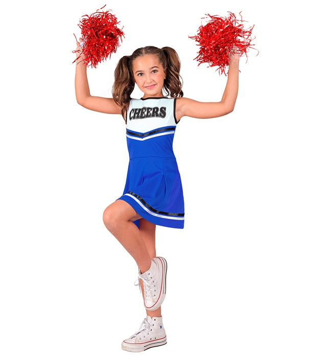 Cheerleader-Kleid in frischen Farben für Fasnacht und Karneval in der Schweiz