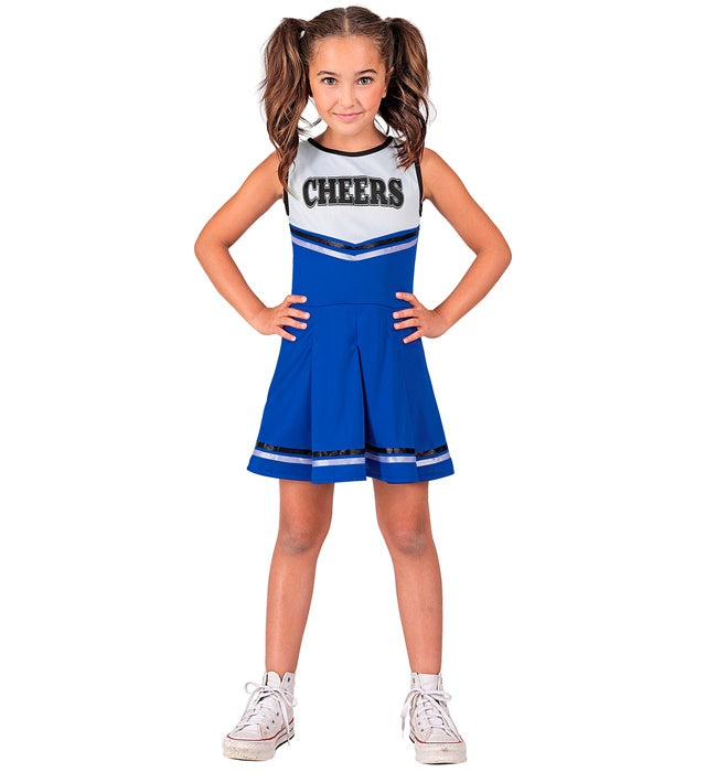 Cheerleader-Kleid in frischen Farben für Fasnacht und Karneval in der Schweiz