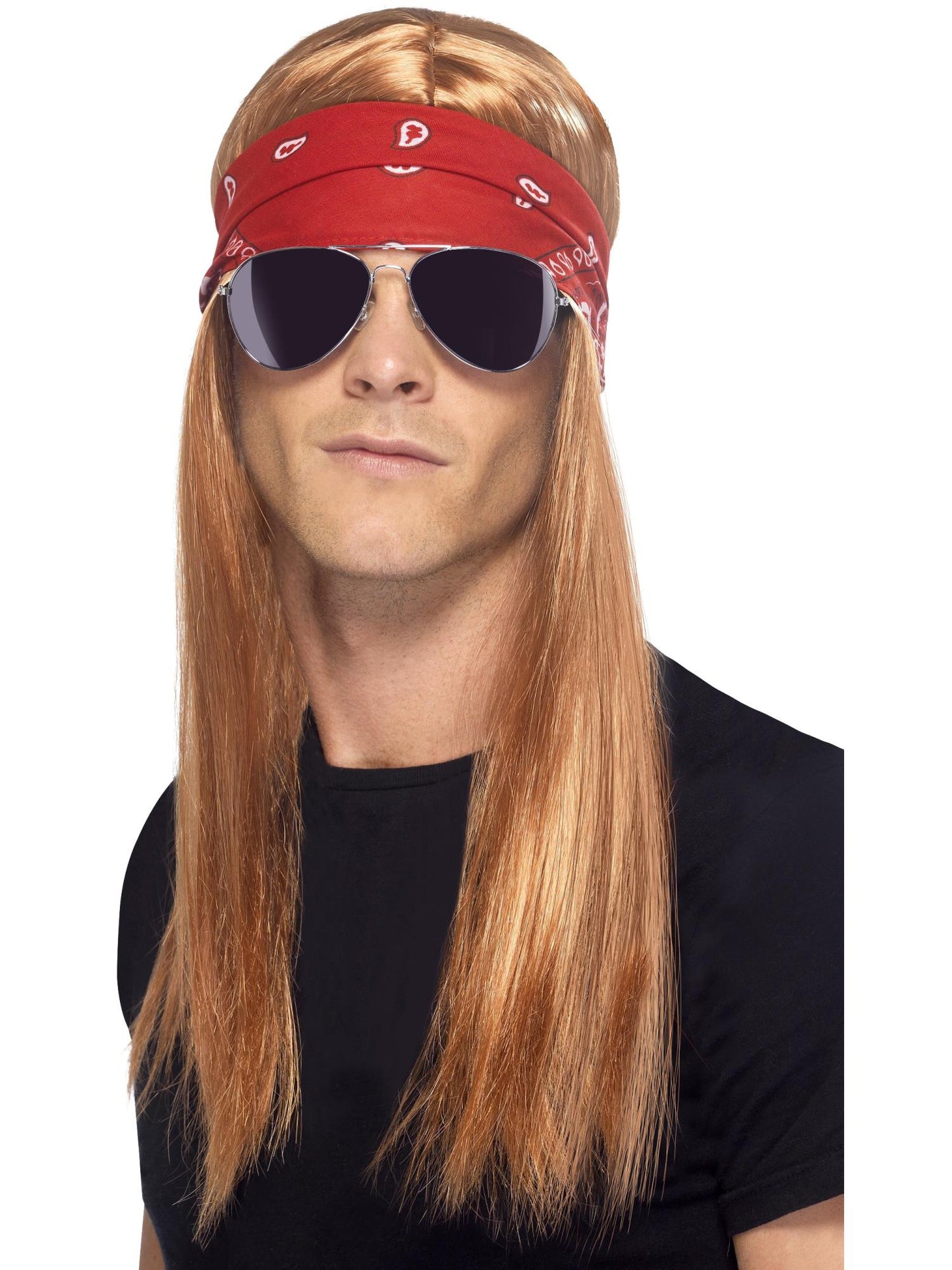 Smiffys 1990S 90s Rocker Kit, Auburn AC für Herren