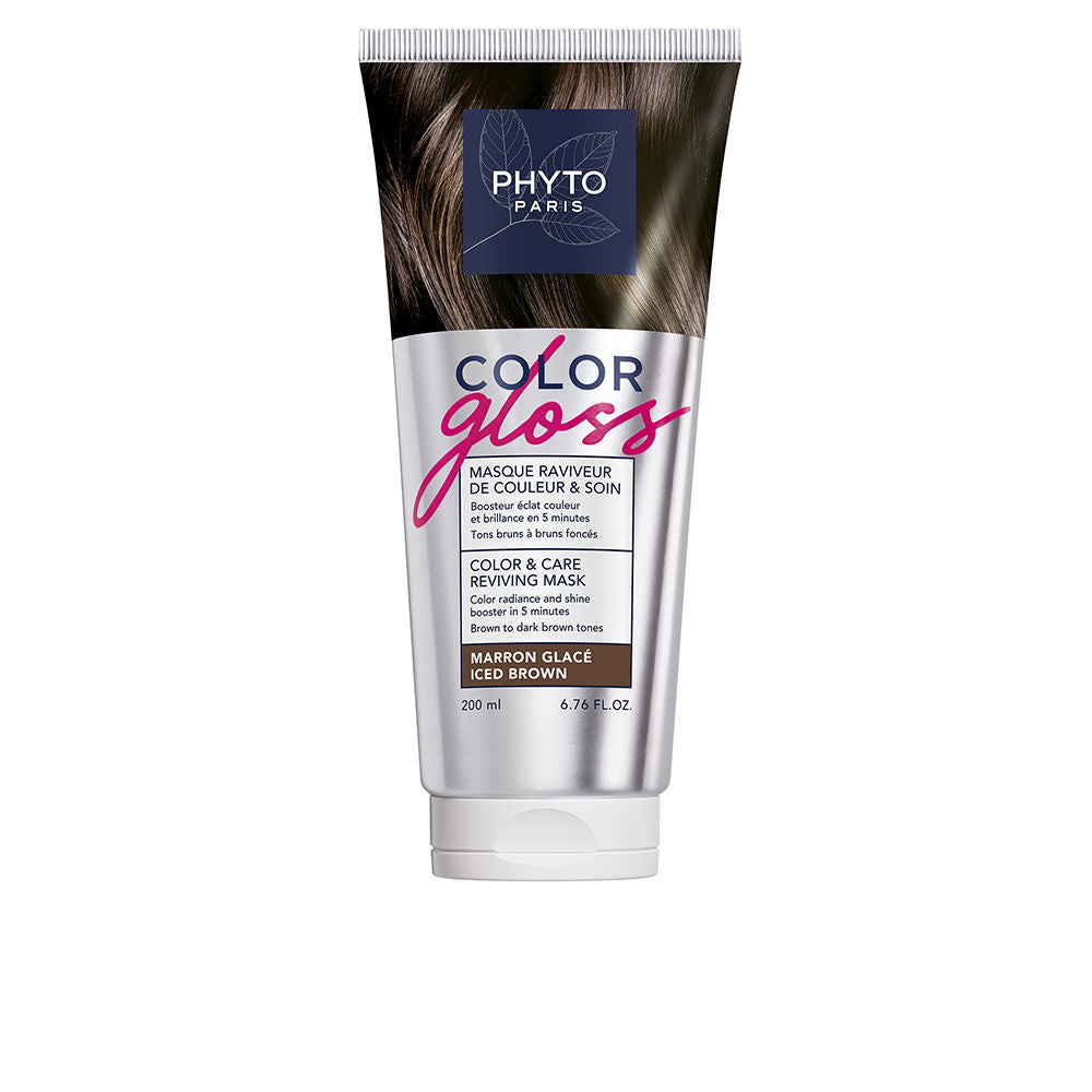 COLOR GLOSS revitalizing color and care mask #Brown Glace 200 ml