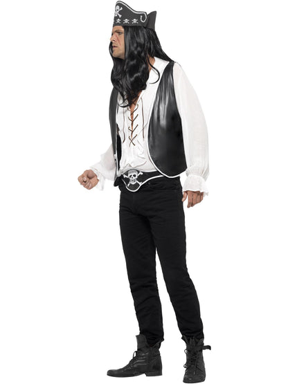 Smiffys Pirate Set, Black für Herren