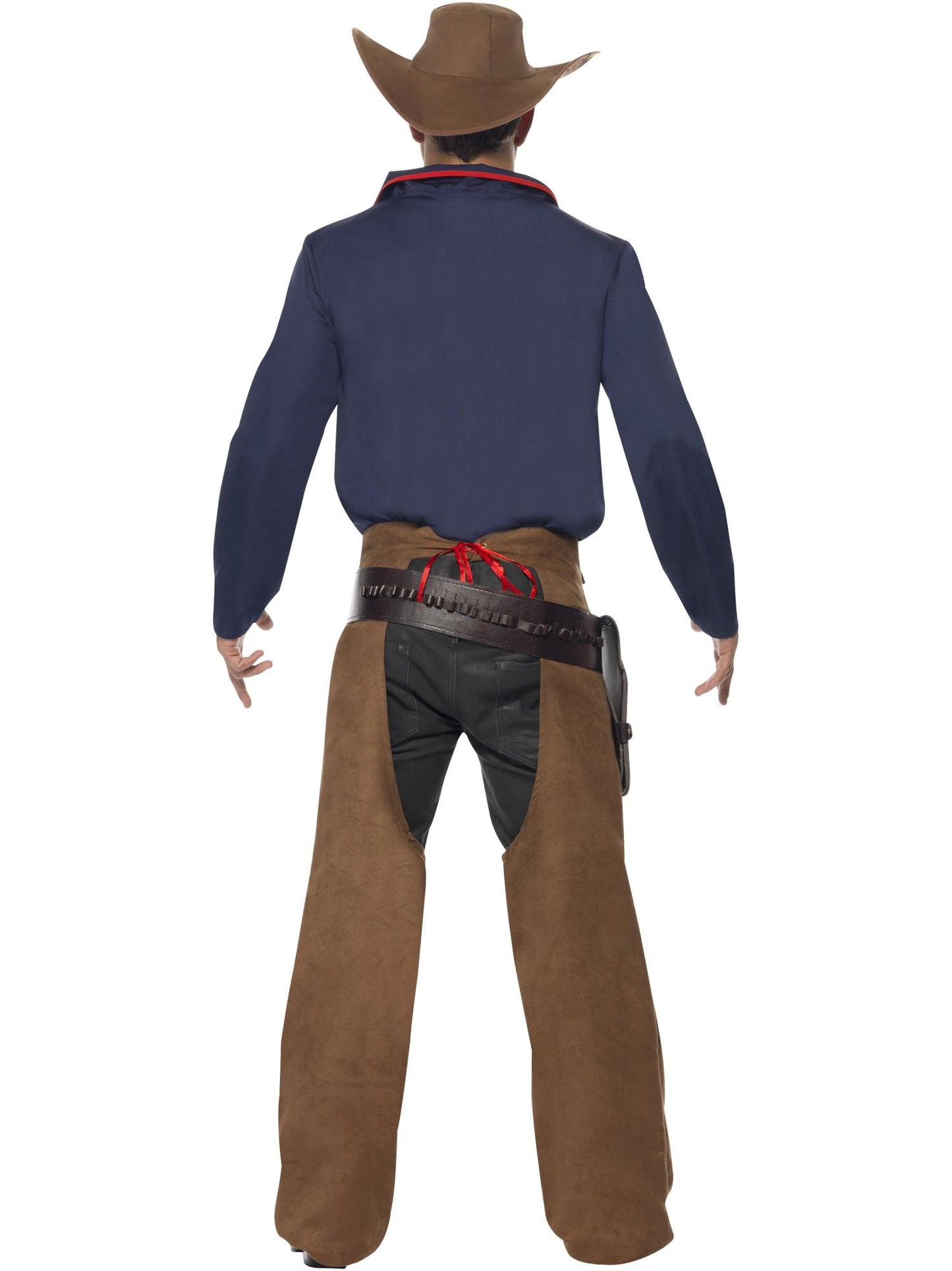 Smiffys COWBOYGIRL Rodeo Cowboy Costume, Blue CS für Unisex