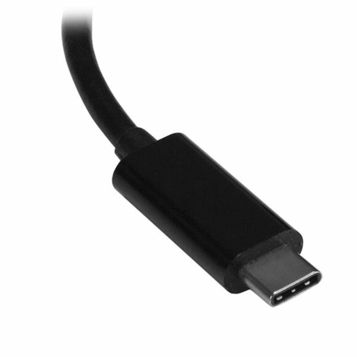 StarTech CDP2DP USB-C-zu-DisplayPort-Adapter schwarz – Seitenansicht