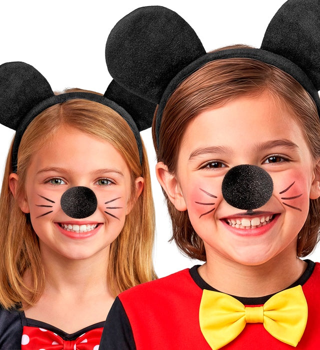 Kinder Fasnacht Schaumstoff Maus Nase als Kostümzubehör