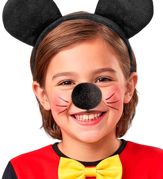 Kinder Fasnacht Schaumstoff Maus Nase als Kostümzubehör