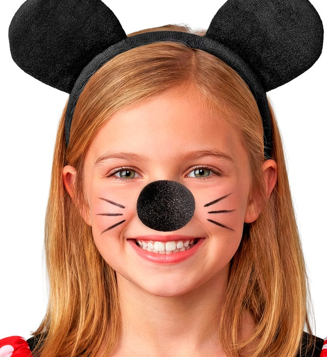 Kinder Fasnacht Schaumstoff Maus Nase als Kostümzubehör