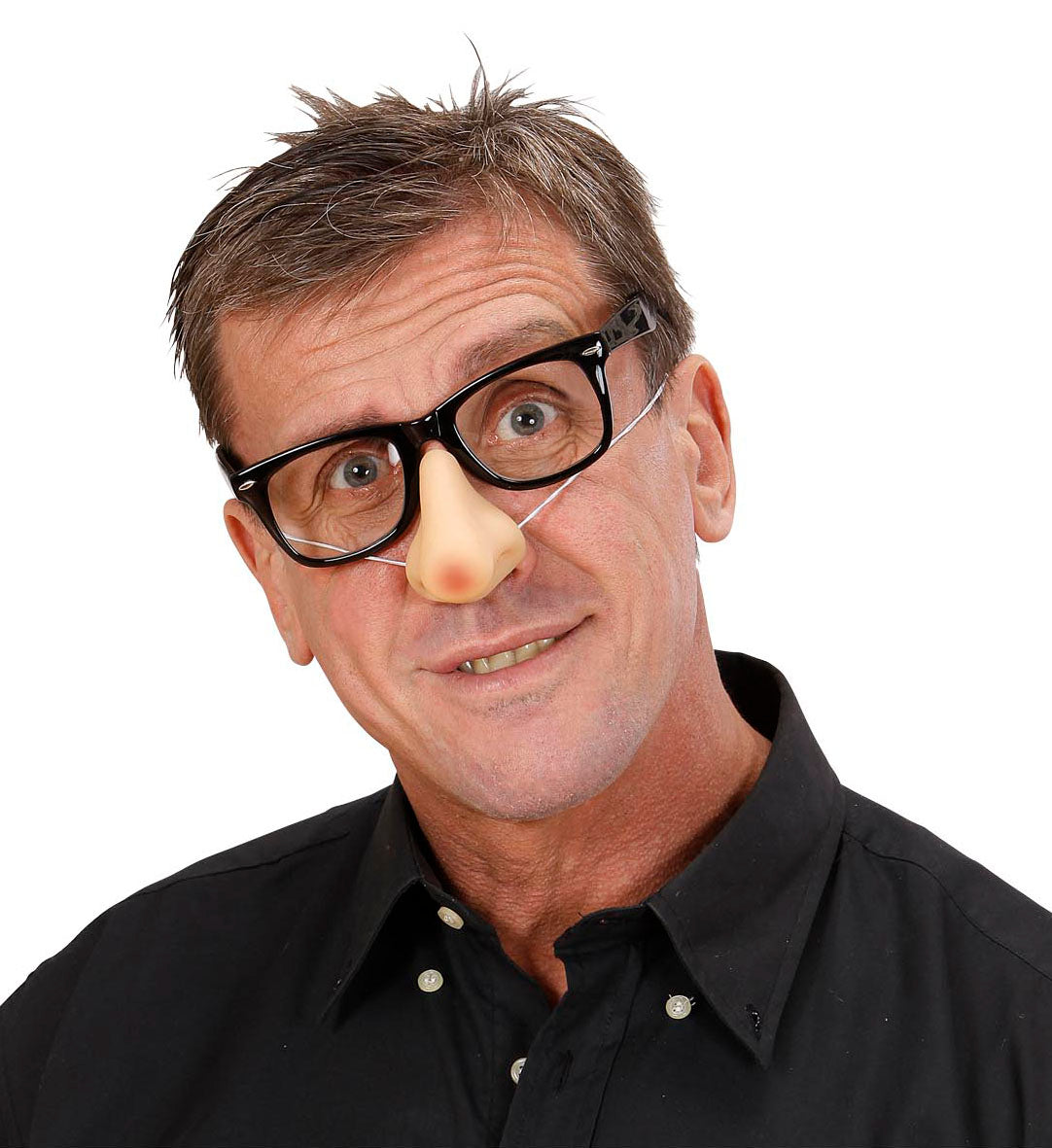 Kunstoff Nasen in 6 Modellen sortiert 1 Stück