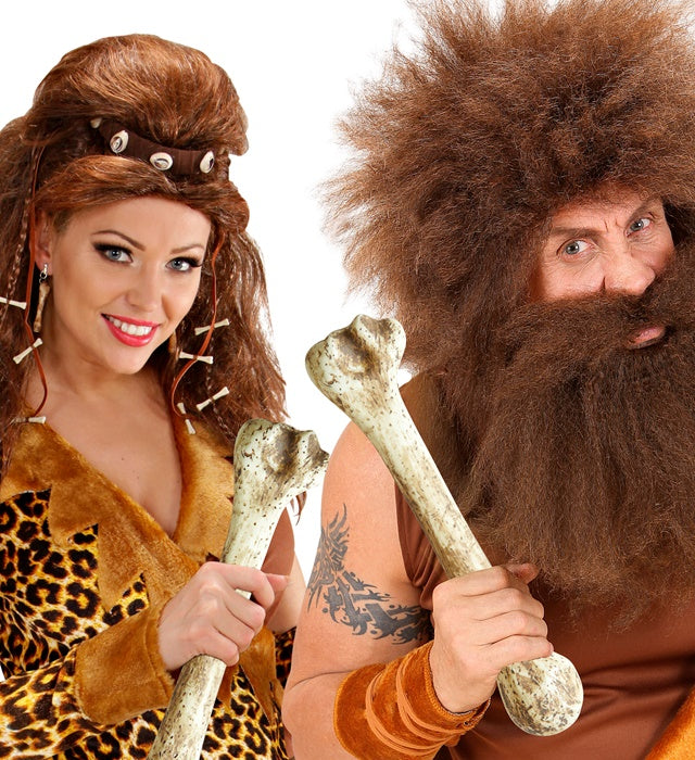 Prähistorischer Knochen Deko 36 cm für Fasnacht und Karneval