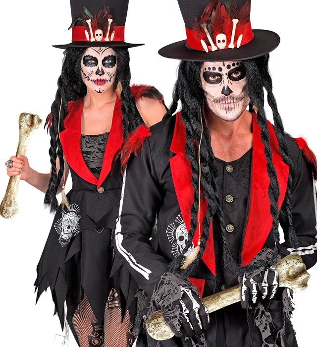 Prähistorischer Knochen Deko 36 cm für Fasnacht und Karneval