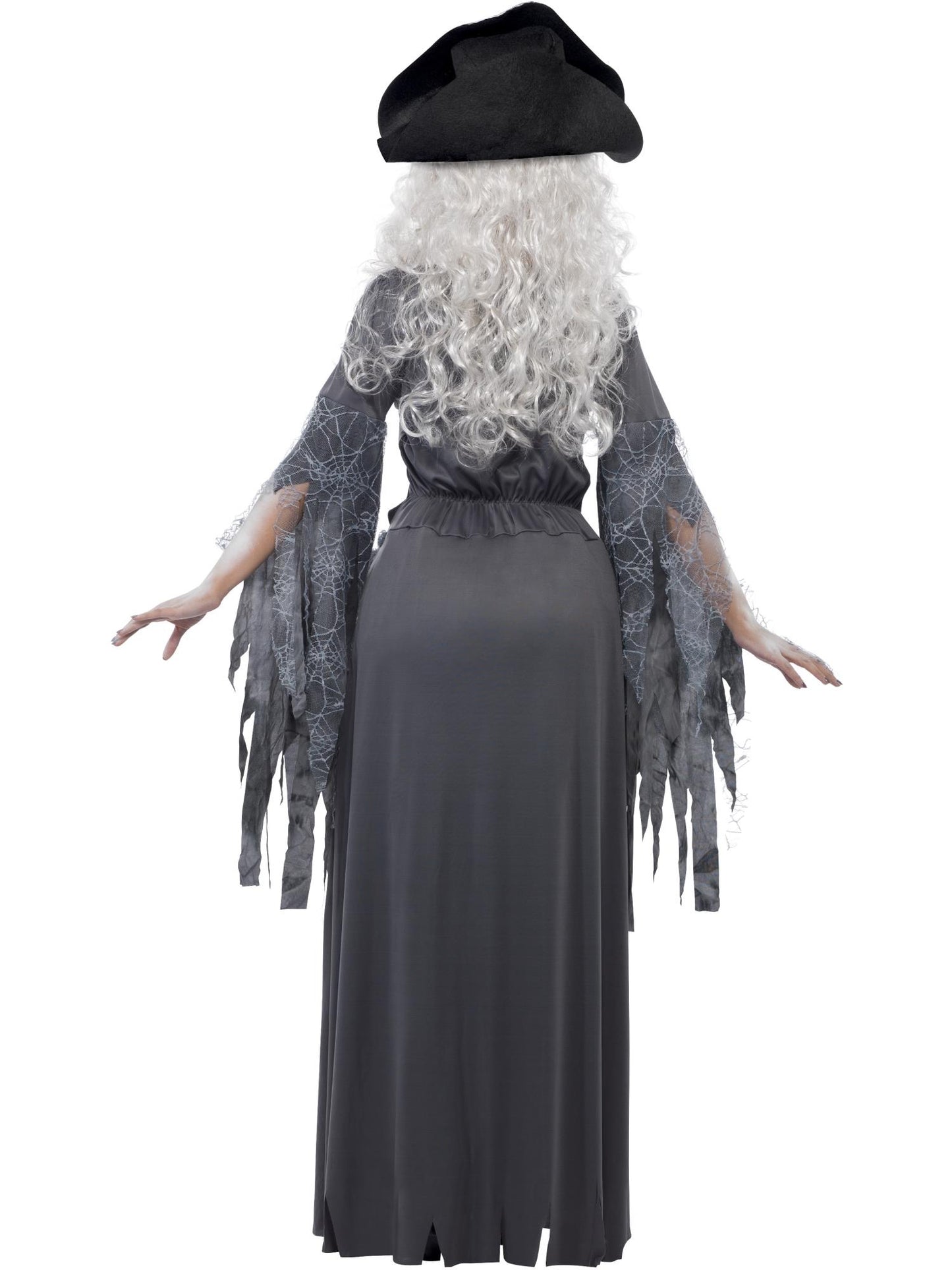 Smiffys GHOSTMUM Deluxe Ghost Ship Princess Costume, Grey CS für Damen