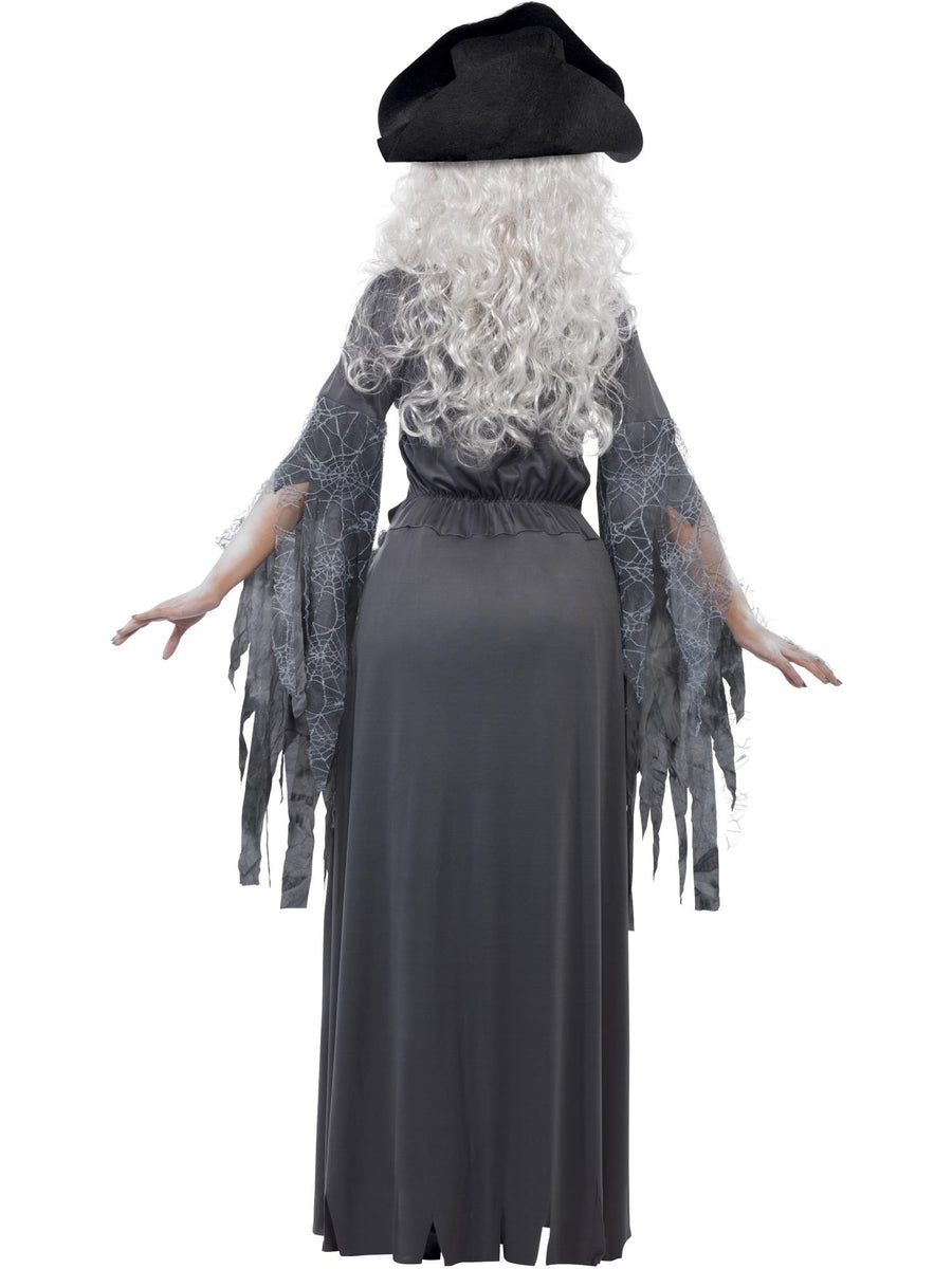 Smiffys GHOSTMUM Deluxe Ghost Ship Princess Costume, Grey CS für Damen