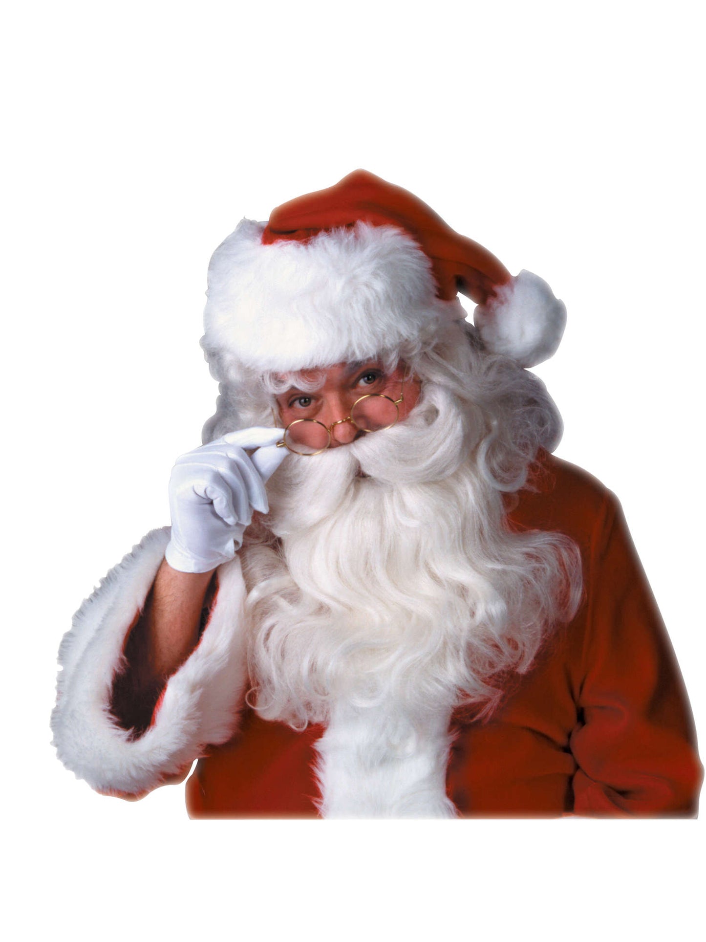 Rubies Santa Beard & Wig Set Deluxe XMAS