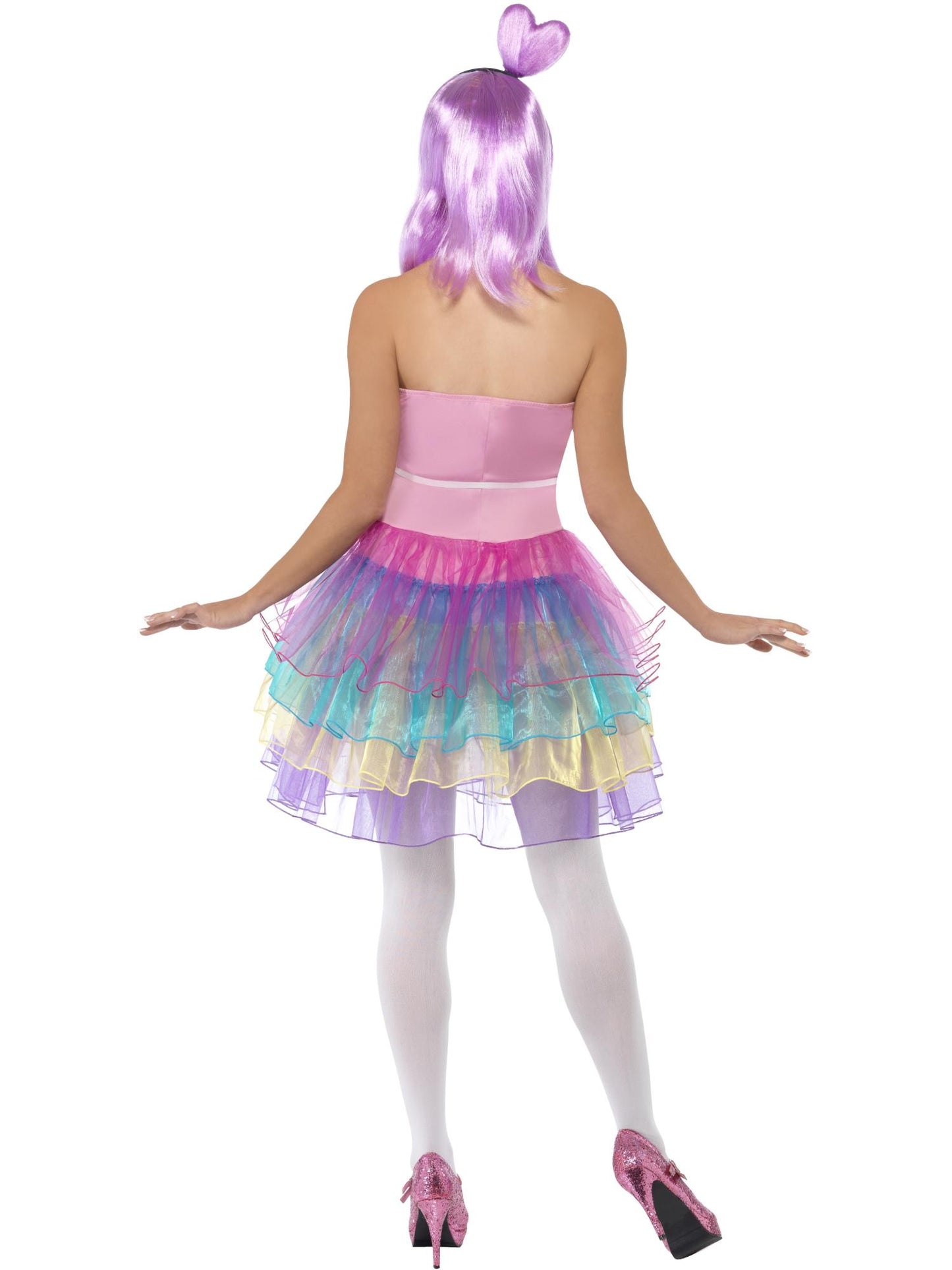 Smiffys ENTERTAINE Candy Queen Costume, Pink CS für Damen