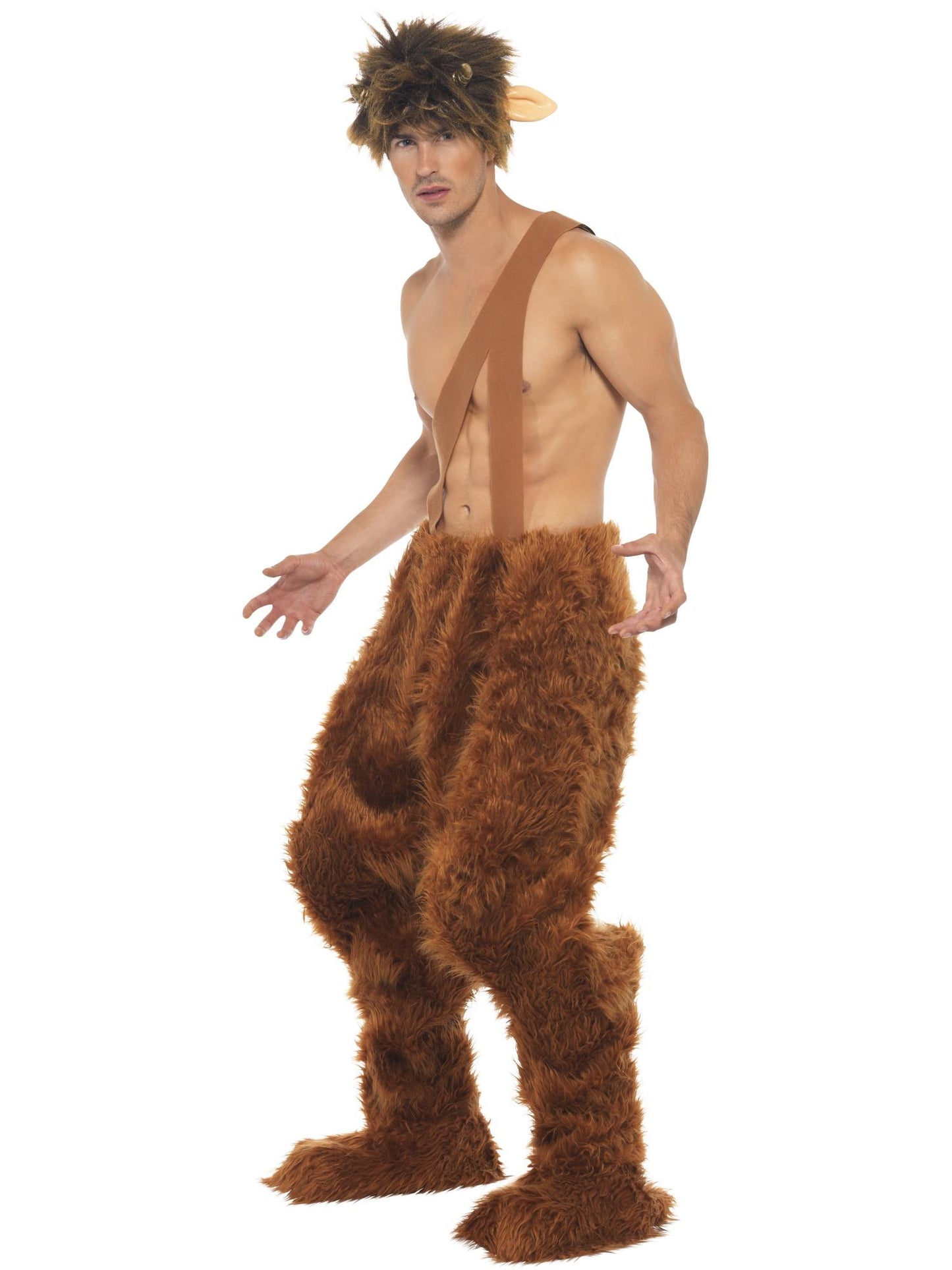 Smiffys HERO Pan Costume, Brown CS für Herren