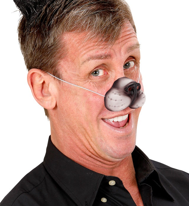 Realistische Katzenschnauze als Kostümzubehör für Fasnacht und Karneval