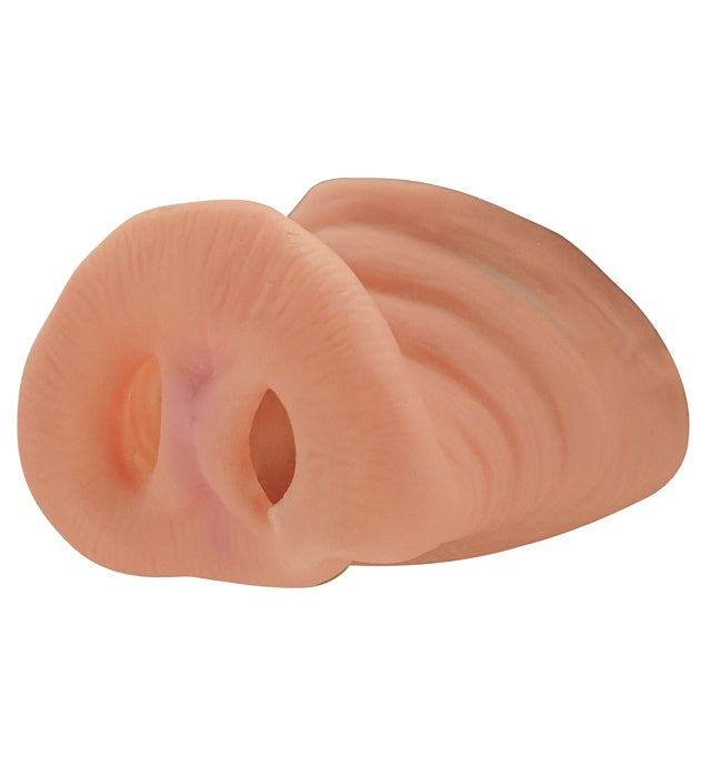Schweinsnase aus flexiblem Material als Fasnacht Kostümzubehör