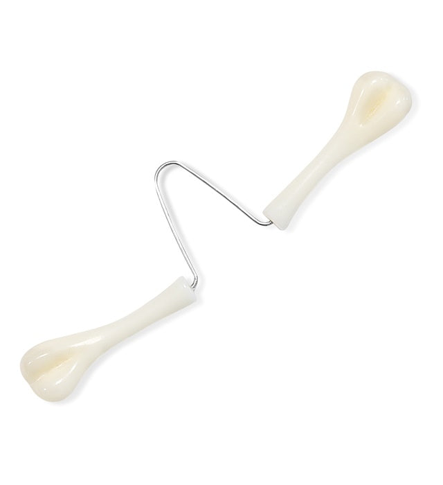Knochenschmuck für die Nase als Fasnacht Accessoire