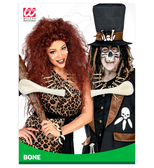 Knochenschmuck für die Nase als Fasnacht Accessoire