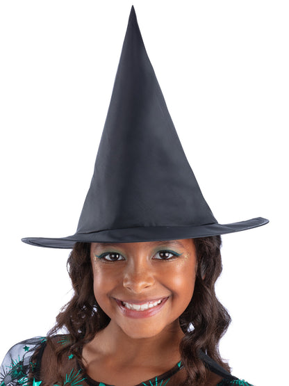 Smiffys Witch Hat schwarzer Hexenhut für Kinder 30 cm – Produktansicht