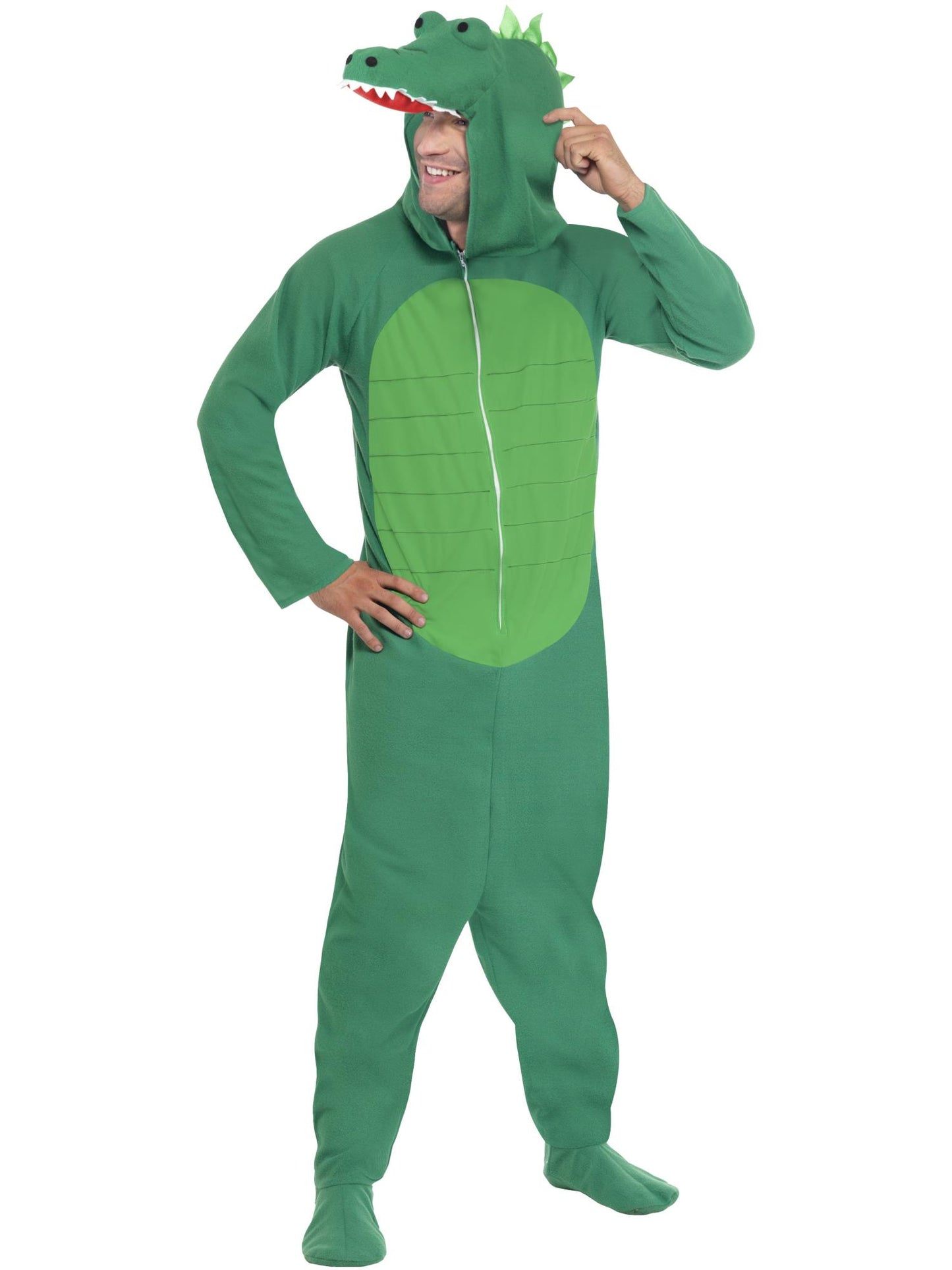 Smiffys Crocodile Costume, Green CS für Unisex