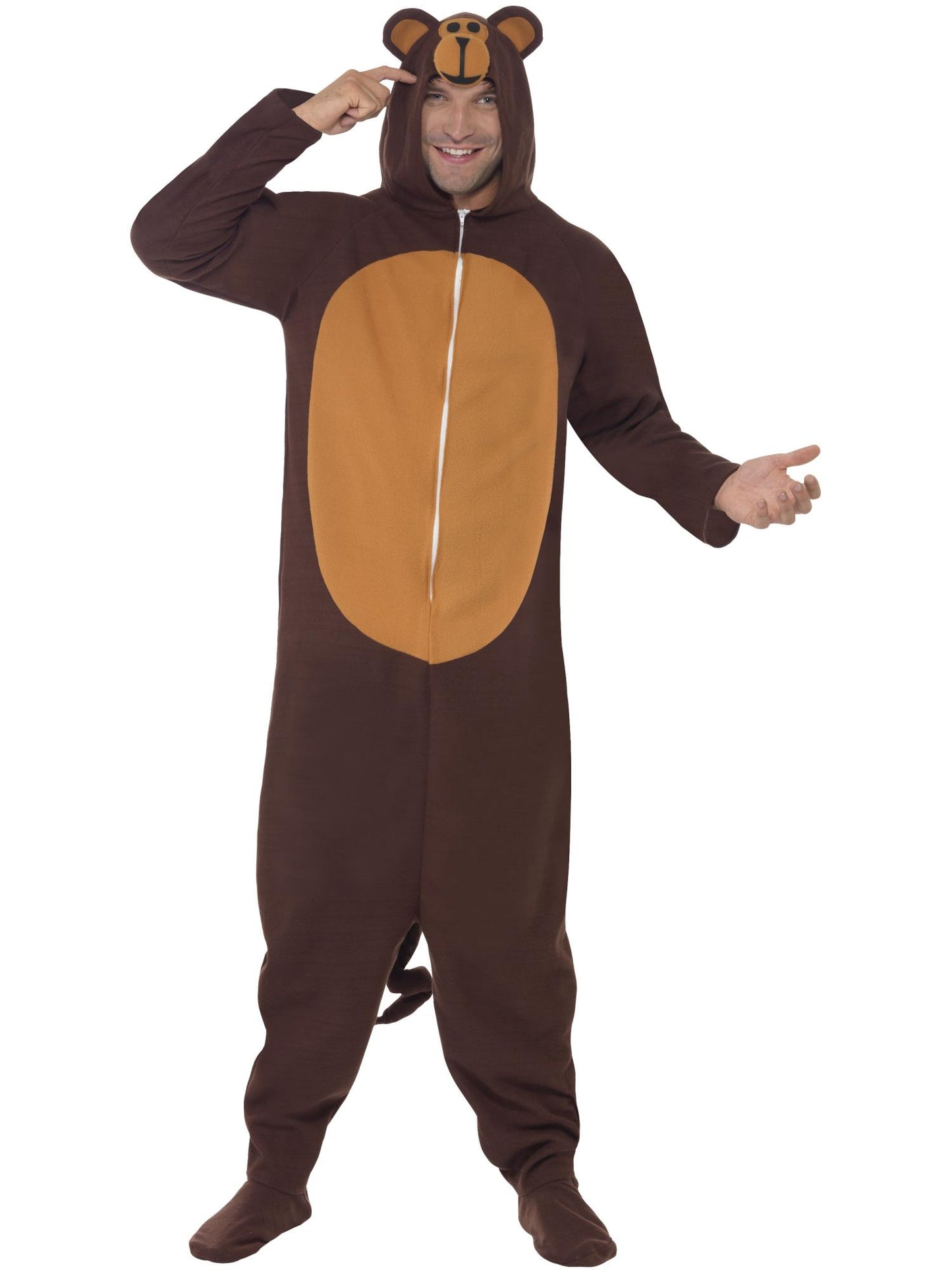 Smiffys Monkey Costume, Brown CS für Unisex
