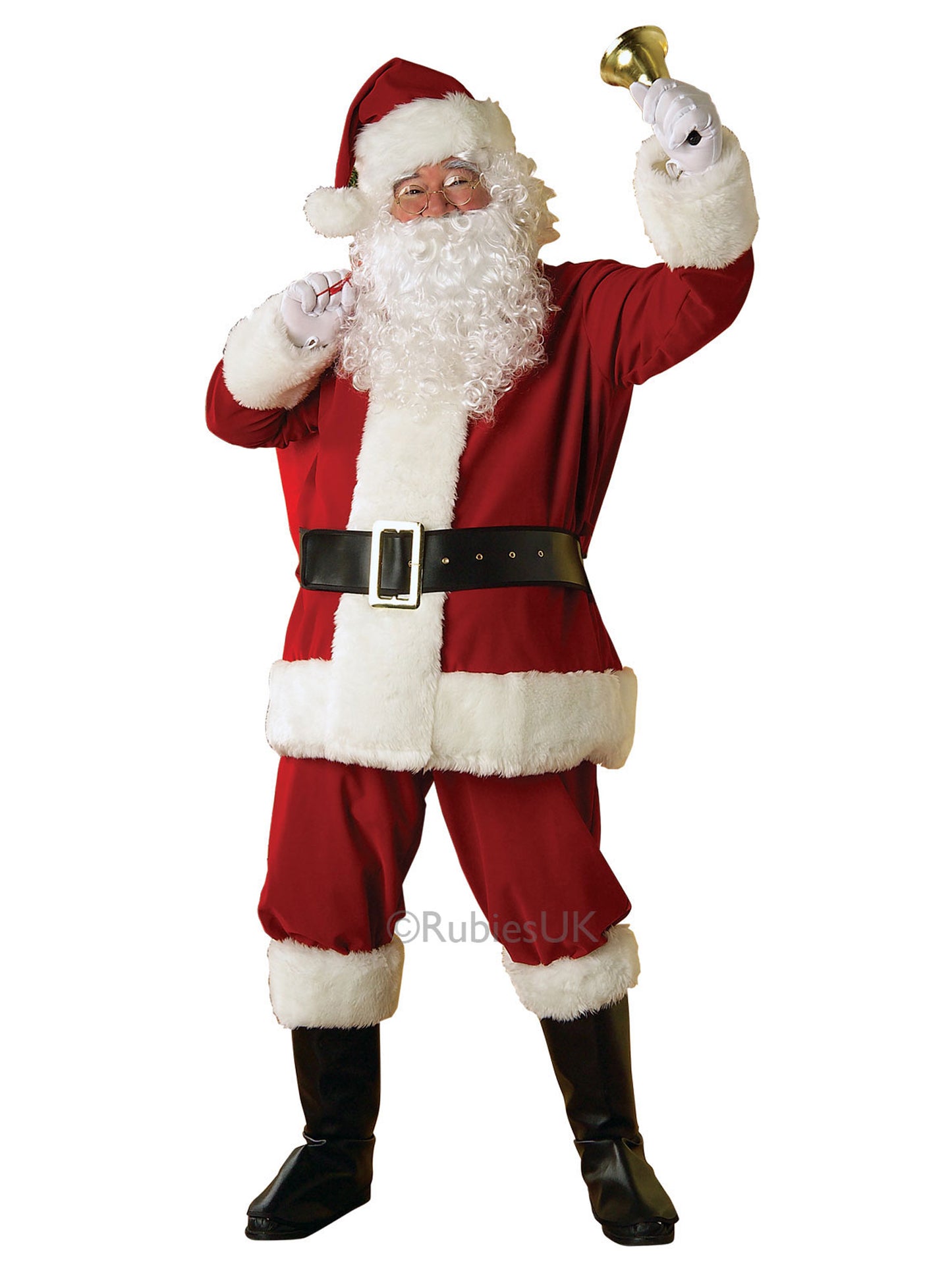Rubies Plush Santa Suit Kostüm für Erwachsene