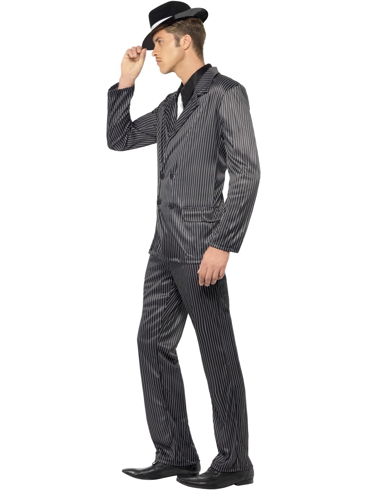 Smiffys 1920S Gangster Costume, Black CS für Herren