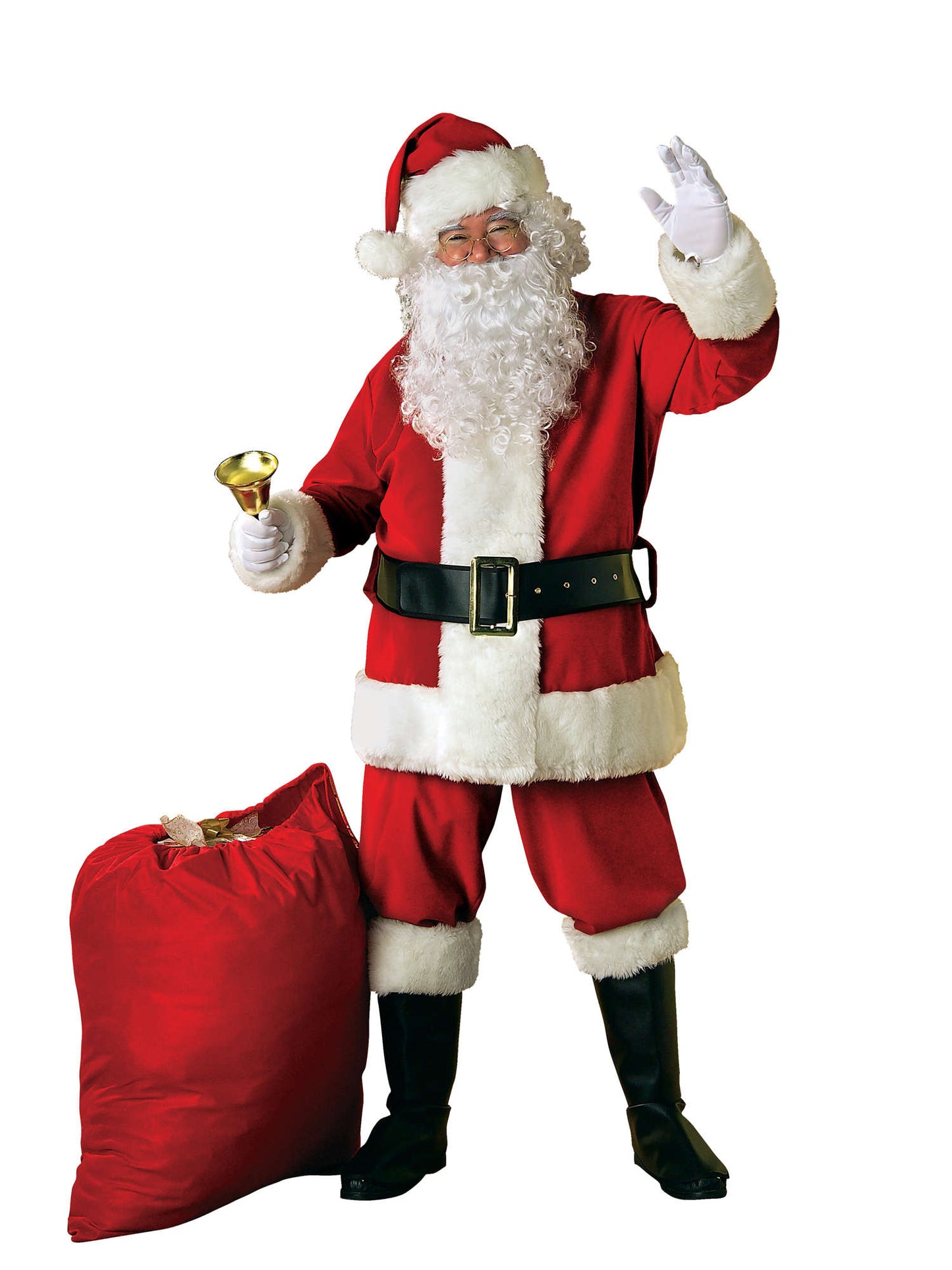 Rubies Velvet Santa Suit Deluxe Kostüm für Erwachsene