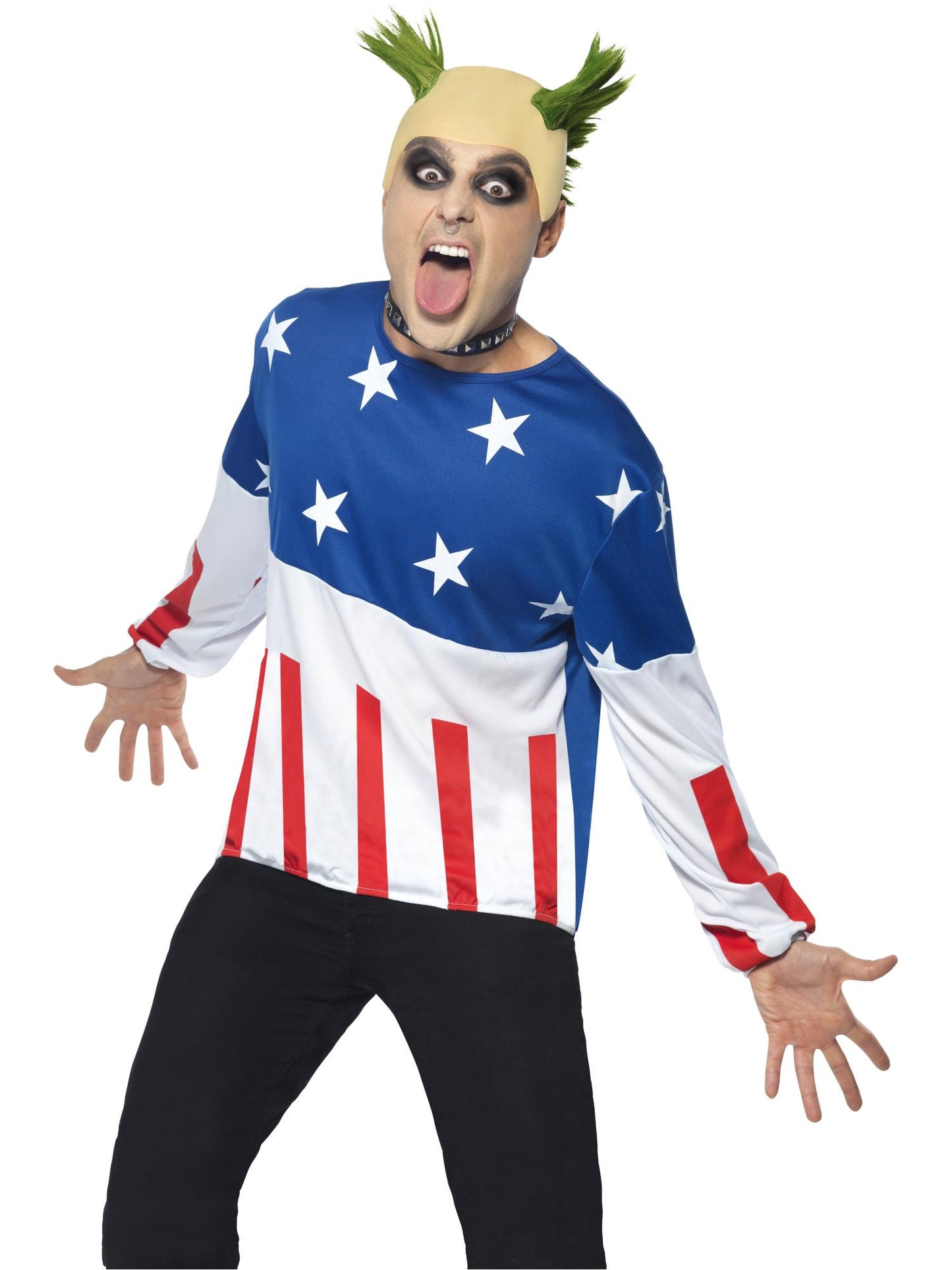 Smiffys 1990S Party Starter Costume, Blue CS für Herren