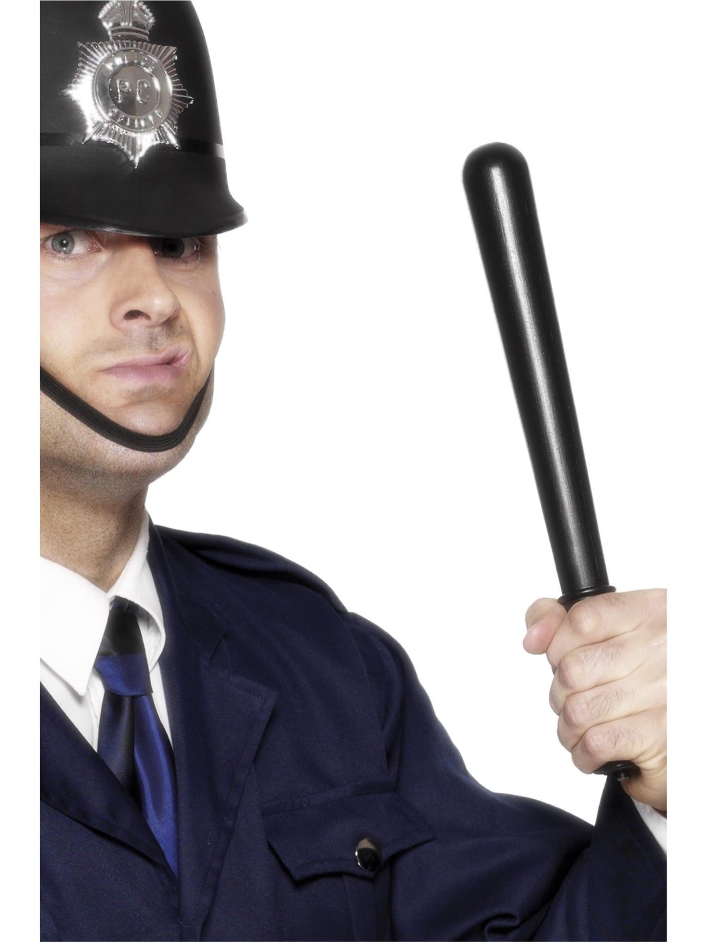 Smiffys COPS&ROBS Squeaking Policeman's Truncheon, Black für Herren