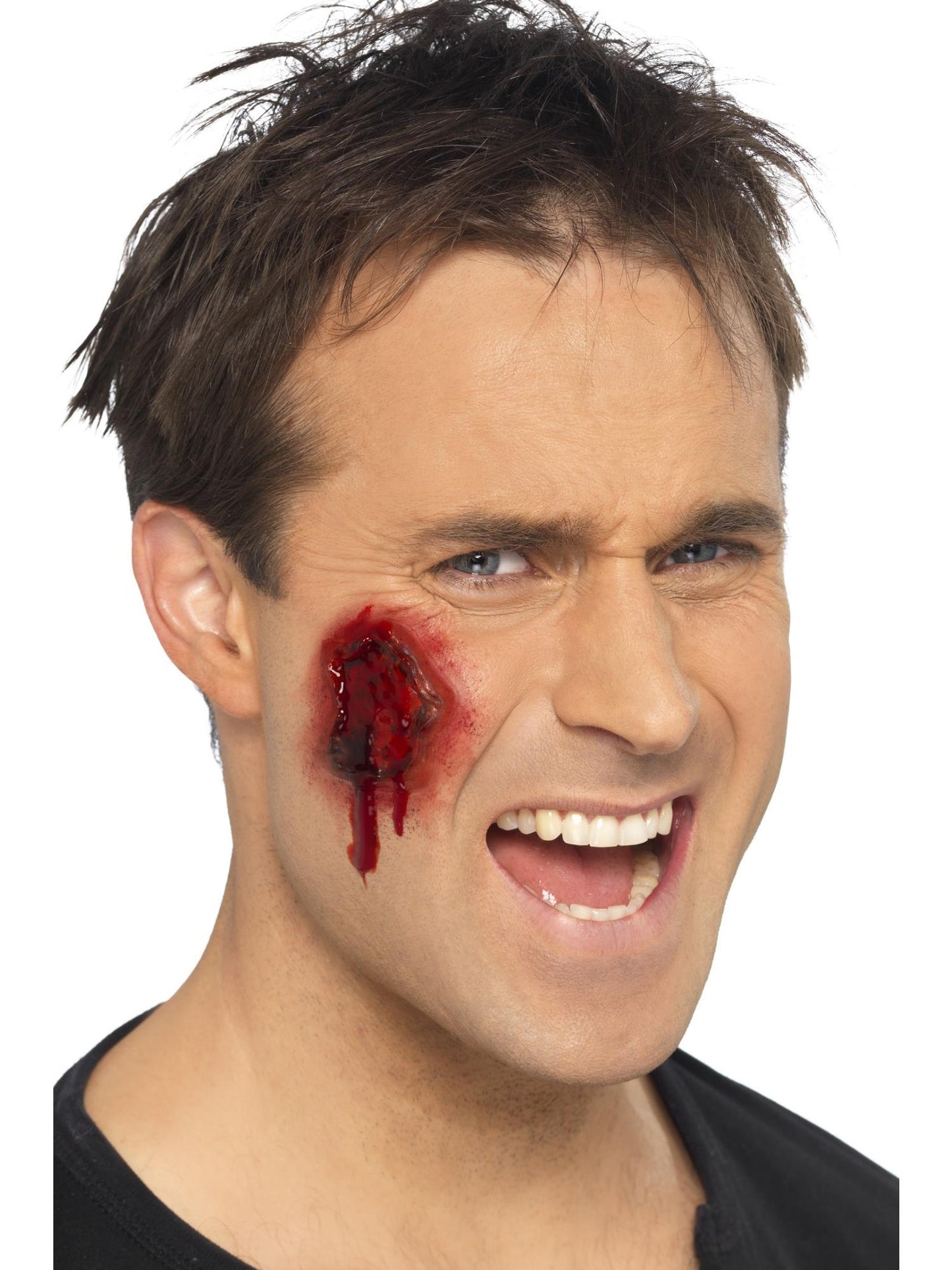 ZOMBIE Smiffys Make-Up FX, Gory Wounds, Red CD für Unisex