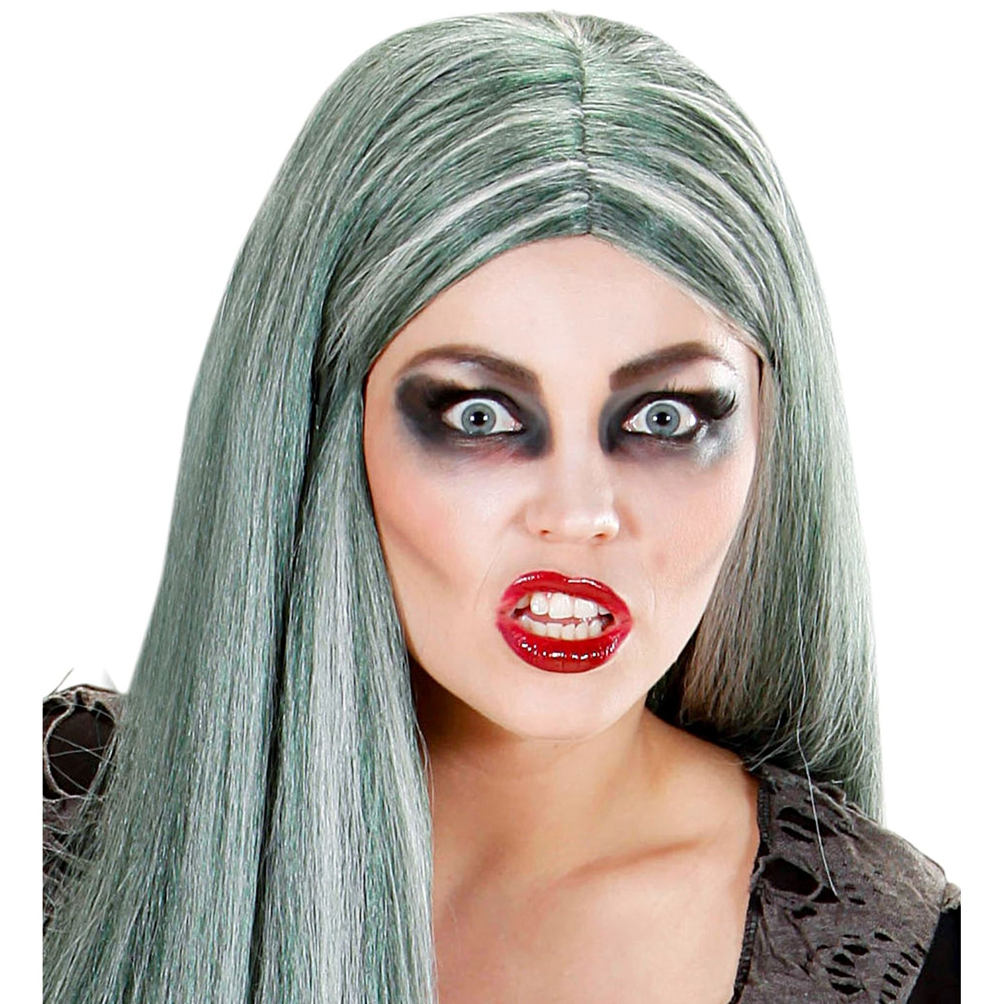 "24 HALLOWEEN MAKE UP IN SCHALE" Display Box (4 weiß, 4 schwarz, 4 rot, 4 silber, 4 grün, 4 orange) – Ansicht 5