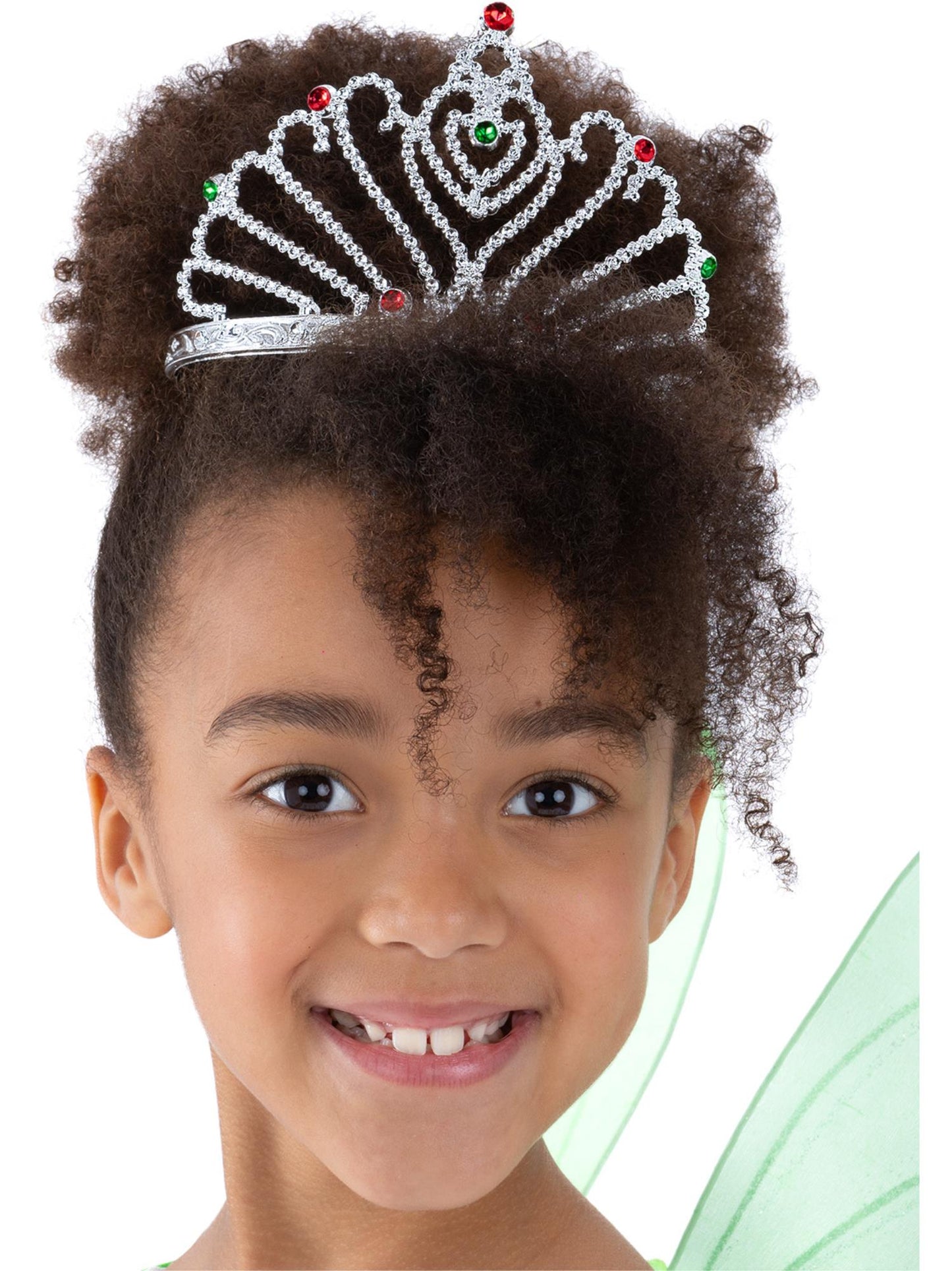 Smiffys ACCESSORIE Fan Design Tiara, Silver HA für Damen