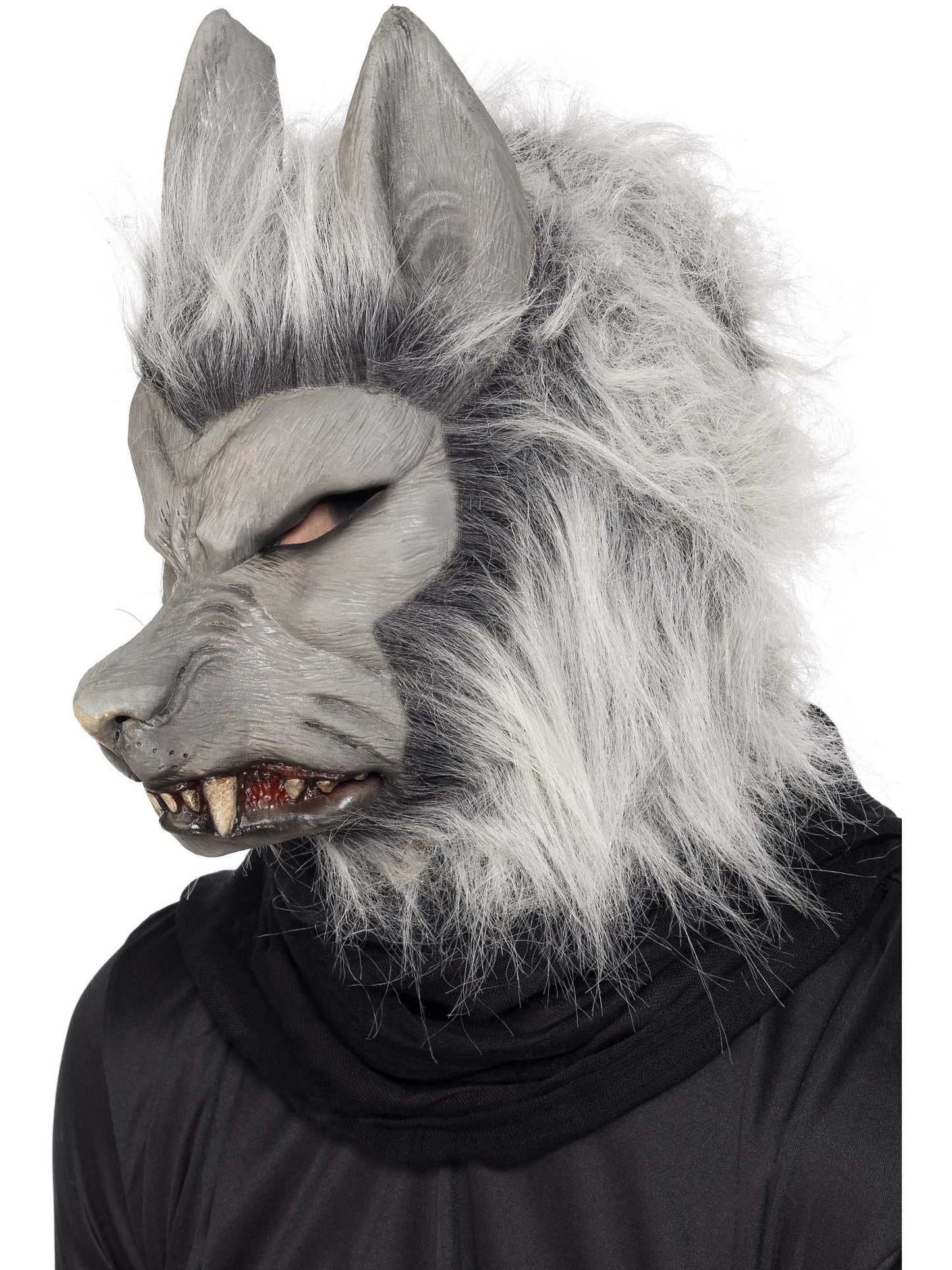 Smiffys Werewolf Latex Mask, Grey für Unisex