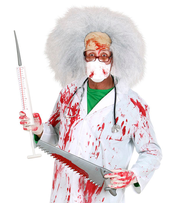 Riesensäge 52 cm aus Kunststoff als Halloween-Kostümzubehör