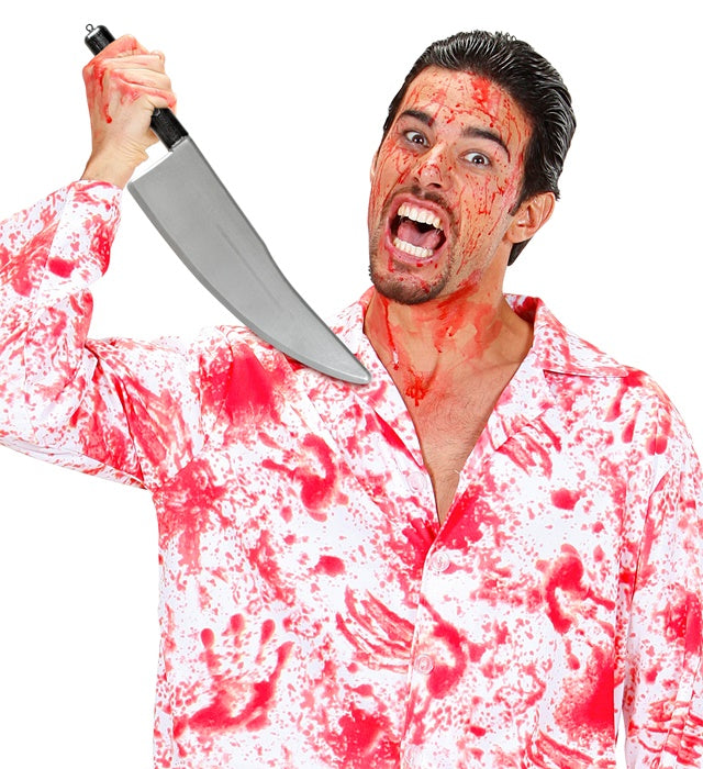 51 cm langes Riesemesser als Halloween- und Fasnacht-Deko-Accessoire