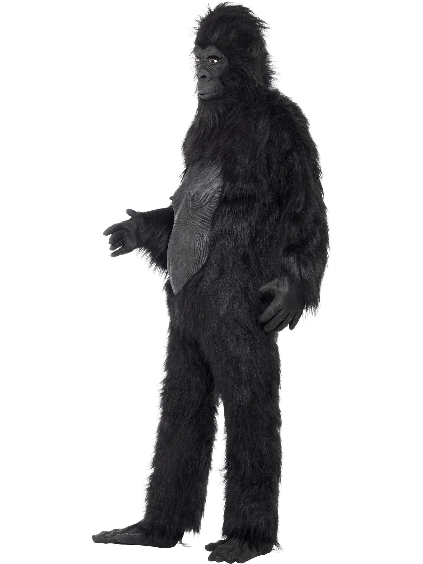 Smiffys Deluxe Gorilla Costume, Black CS für Unisex