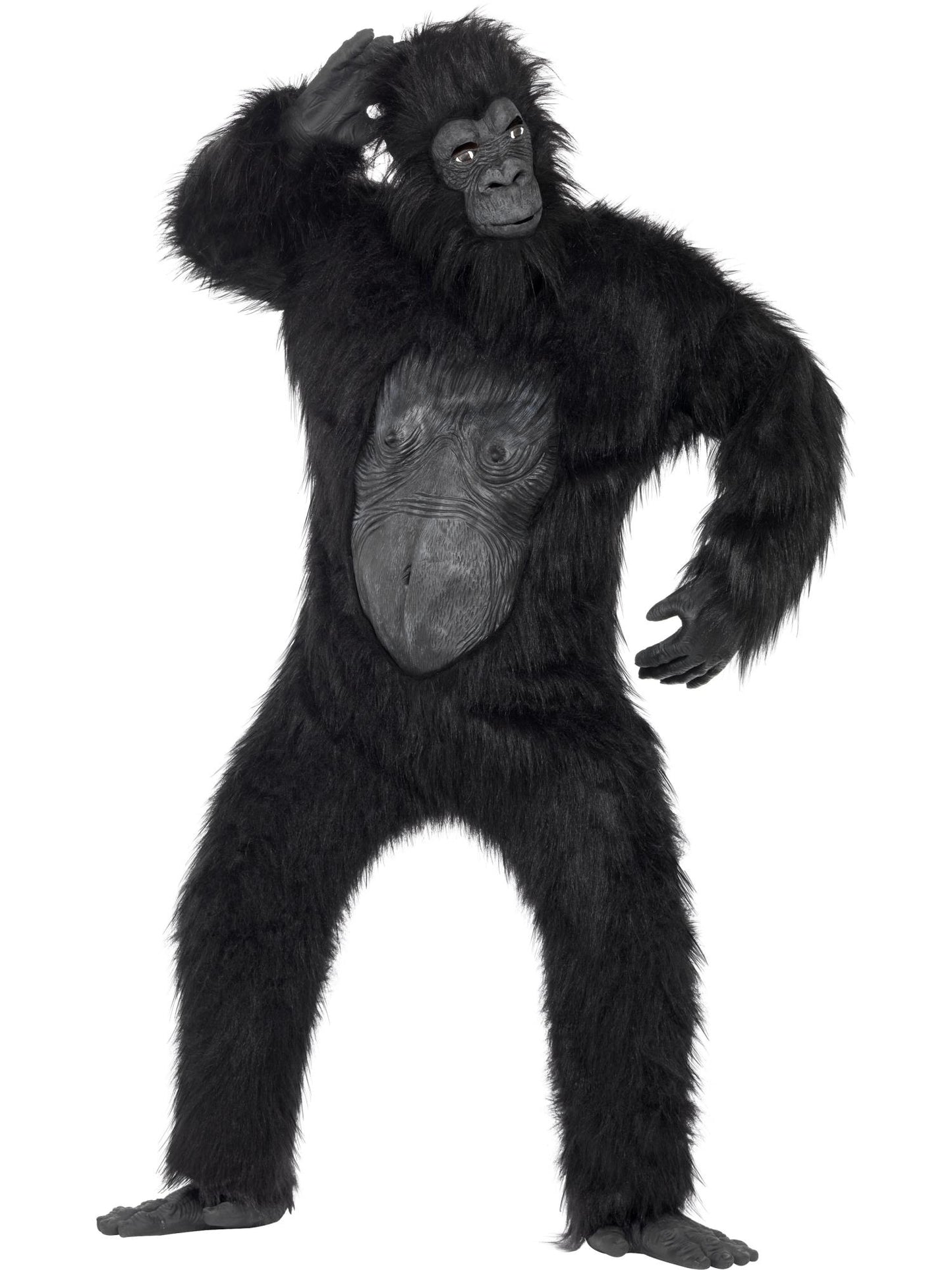 Smiffys Deluxe Gorilla Costume, Black CS für Unisex